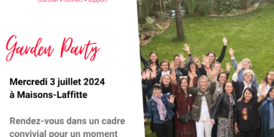 Garden Party Femmes entrepreneures juillet 2024