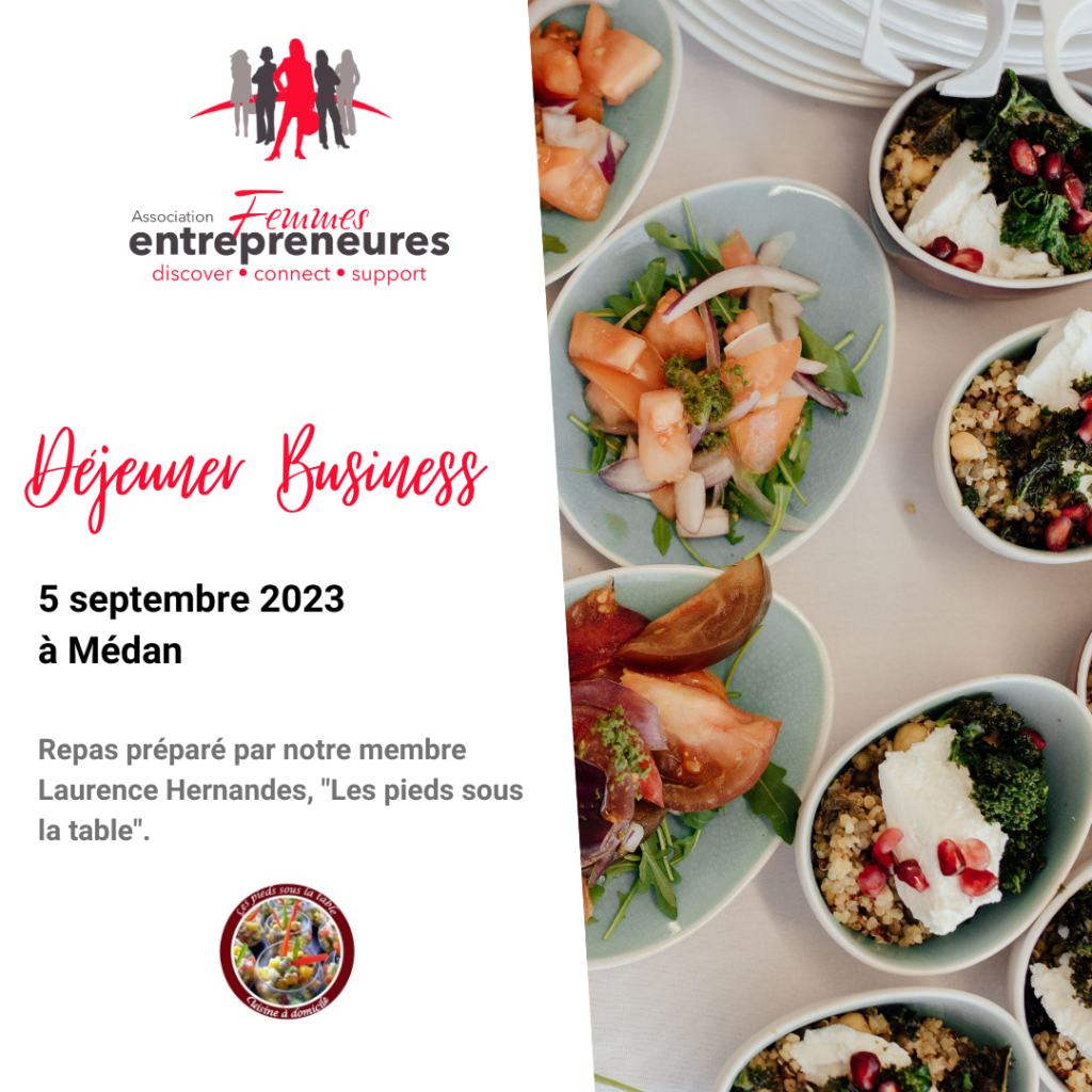 Déjeuner de rentrée Femmes entrepreneures